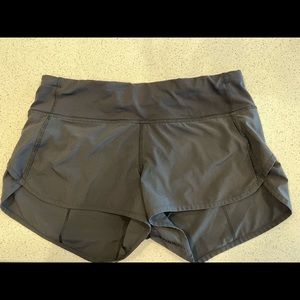 Lululemon ladies black shorts